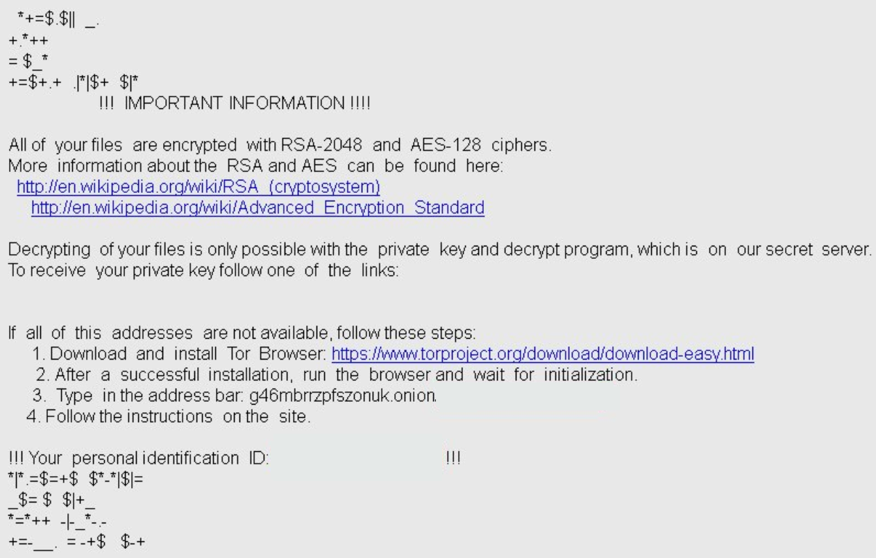 service de décryption de ransomware